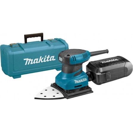 Elektrisk vibrerende pudser Makita BO4565K, 200 W + kuffert