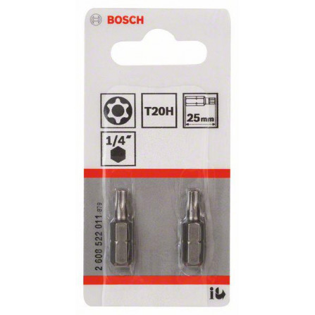 Bosch twist bit, 2 stk, T20H, 25 mm