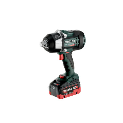 Akku slagnøgle Metabo SSW 18 LTX 1750 BL (+ 2 batterier + Hurtigoplader + metaBOX 145 L)