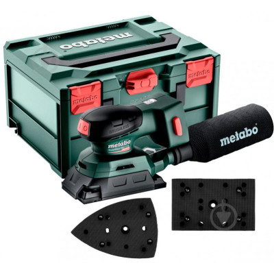 Akku excentrisk polermaskine Metabo SRA 12 BL 12 V 100 x 150 mm (Uden batteri, uden oplader med Metabox 215)
