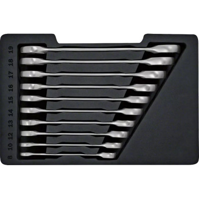 Bosch Skraldenøglesæt (10 stk), 1600A02AU0