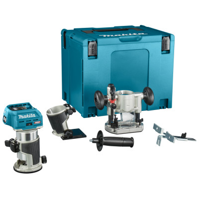 Makita trådløs router RT001GZ10, 40 V (uden batteri og oplader)
