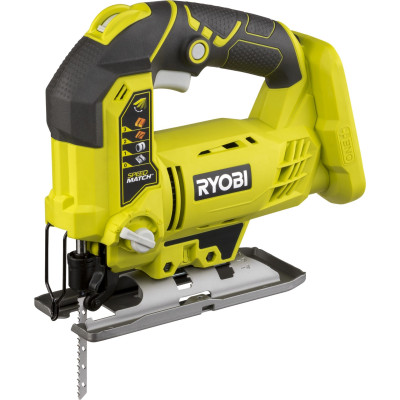 Ryobi akku stiksav R18JS-0, 18 V (uden batteri og oplader)