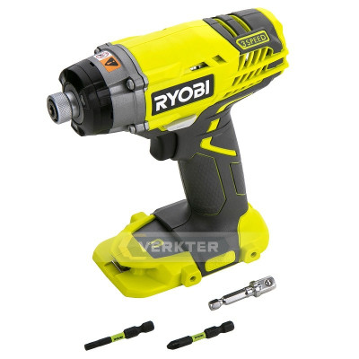 Ryobi ledningsfri slagdriver R18ID3-0, 18 V ONE+, 220 Nm (uden batteri og oplader)