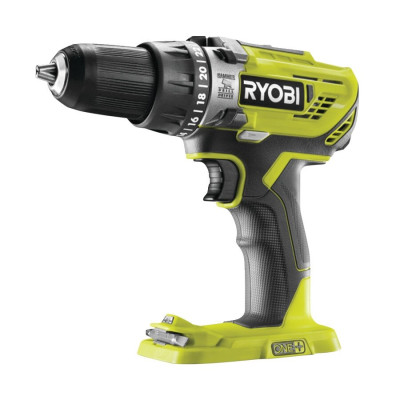 Ryobi skruetrækker R18PD3-0, 50 Nm 18 V (uden batteri og oplader)