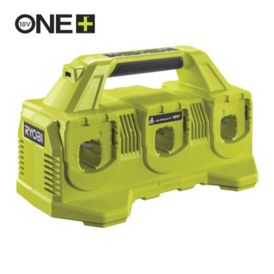 Ryobi 6-polet ONE+ oplader RC18640, 18V ONE+
