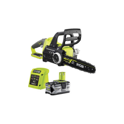 Ryobi Akku-kædesav RCS1830-140B, 30 cm, 18 V ONE+ (med 4,0 Ah batteri og oplader)
