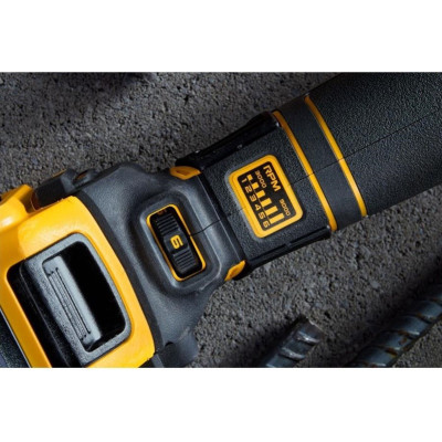 Akumuliatorinis kampinis šlifuoklis Dewalt DCG409VSN-XJ, 18V