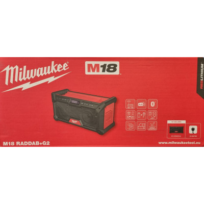 Trådløs radio Milwaukee DAB+ M18 RADDAB+G2-0