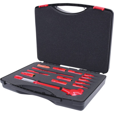KS Tools 3/8" topnøglesæt med isoleret værktøj, 14 dele (117.1881)