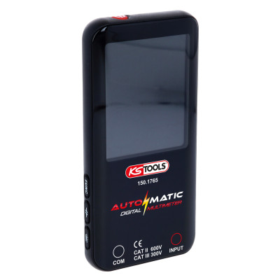 KS Tools automatisk digitalt multimeter inkl. testprober (150.1765)