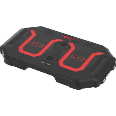 KS Tools eQuiUltimateBEAM opladningspad med to opladningspunkter (150.4611)