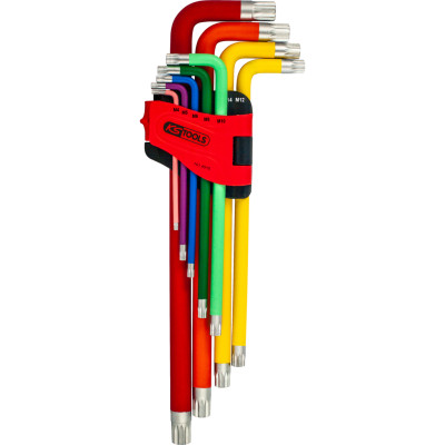 KS Tools Multi-tand (XZN®) Vinkelnøglesæt, XL, 9 dele (151.4510)