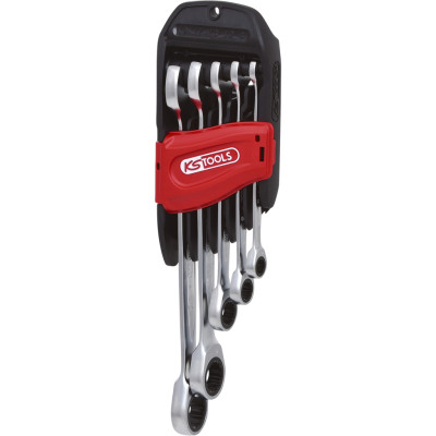 KS Tools GEARplus skraldenøglesæt, 5 dele 8-19 mm (503.4255)