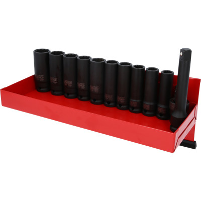 KS Tools 1/2" 12-kants slagtopnøglesæt, langt, 13 dele (515.1140)
