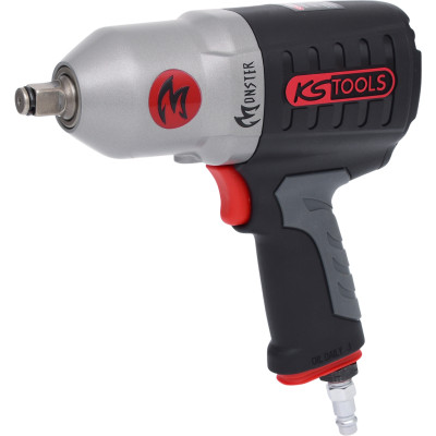 KS Tools 1/2" MONSTER højtydende pneumatisk slagnøgle, 1690 Nm (515.1210)