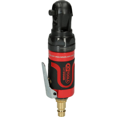 KS Tools 1/4" SlimPOWER Mini Pneumatisk Skralde med Vendbar Tændstang 30 Nm (515.5505)
