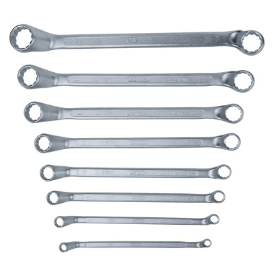 KS Tools Dobbelt ringnøglesæt, forskudt, 8 dele 6-22 mm (517.0248)