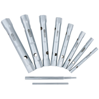 KS Tools Rørtopnøglesæt, 10 dele, 6x7-20x22mm (518.0900)