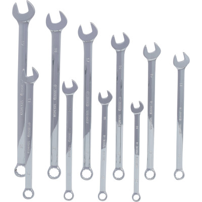 KS Tools CHROMEplus ringgaffelnøglesæt, XL, 10 dele (519.0660)
