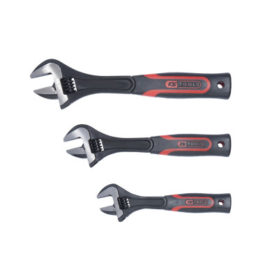 KS Tools justerbart nøglesæt, 2-komponent håndtag, 3 dele (577.0199)