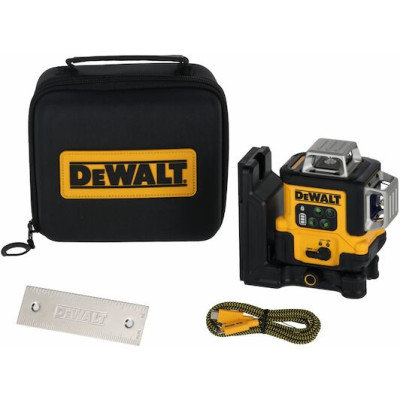 DeWalt laser-nivelleringsapparat DCLE14361GB-XJ grøn, 3 x 360°, USB-C