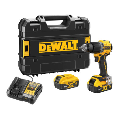 DeWalt batteridrevet slagboremaskine DCD799P2T-QW 18 V, 2 x 5 Ah, TSTAK