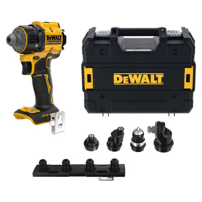 DeWalt batteridrevet bore-skruemaskine DCD803NT-XJ 18 V, 4 hoveder, 73 Nm