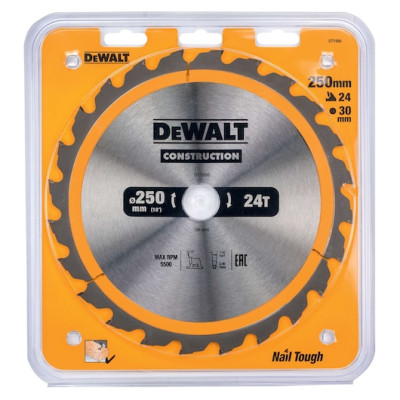 DeWalt rundsavsklinge DT1956-QZ 250 x 30 mm 24 tænder