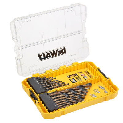 DeWalt metalborsæt DT70755-QZ HSS-G 1–12 mm 21 dele