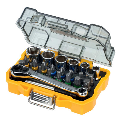 DeWalt bit- og skraldesæt DT71516-QZ 24 dele