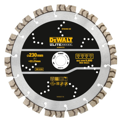 DeWalt ELITE diamantklinge DT20462-QZ 230 x 22,23 mm