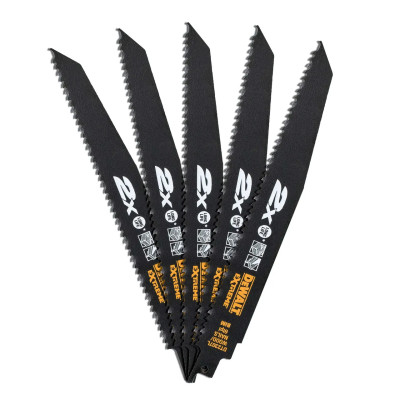DeWalt BIM bajonetsavklinger DT2307L-QZ til træ 228 mm 5 stk.