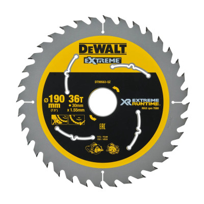 DeWalt rundsavklinge DT99563-QZ 190 x 30 mm 36