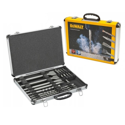 DeWalt SDS-plus mejsel- og boresæt DT9679-QZ 15