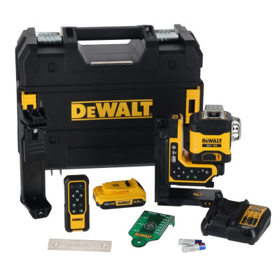 DeWalt akku linjelaser DCLE34035D1 18 V su nuotoliniu valdymu