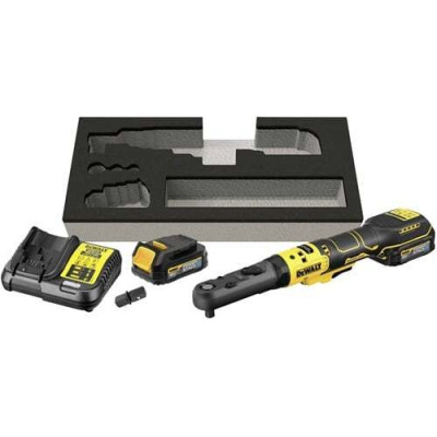 DeWalt akku skraldenøgle DCF510E2G 18 V, 3/8–1/2, 1 x 1.7 Ah Powerstack