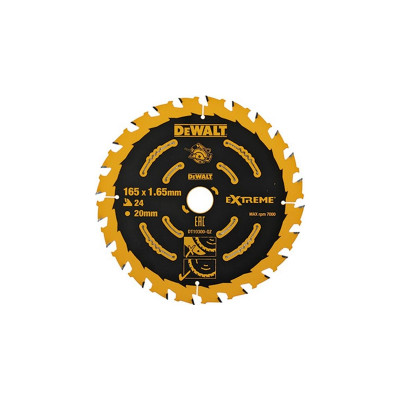 DeWalt rundsavklingesæt DT10624 / DT10640 165 × 20 mm, 2 × 24 tænder og 1 × 40 tænder