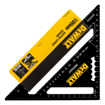 DeWalt Speed Square vinkel DWHT25227-0 18 cm, sort