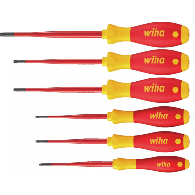 Wiha SoftFinish electric slimFix TORX skruetrækkersæt 41245 6 dele