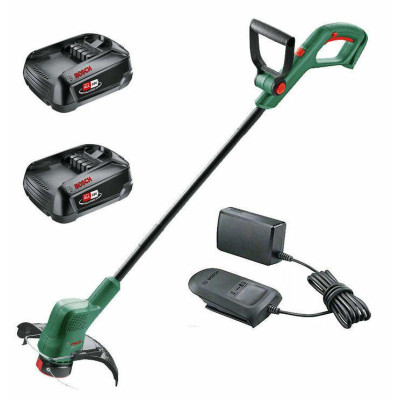Bosch EasyGrassCut 18V-260 batteridrevet græstrimmer med 2 batterier