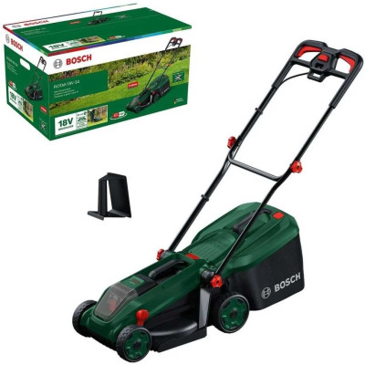 Bosch batteridrevet plæneklipper ROTAK18V-34 06008B9N01 18 V 34 cm uden batteri
