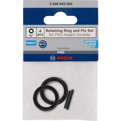 Bosch PRO Impact holdering- og stiftsæt 3/8 4 dele