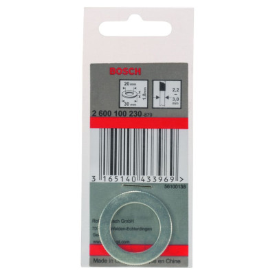 Bosch PRO saw blade reduction ring reduktionsring 30 × 1,8 × 25,4 mm
