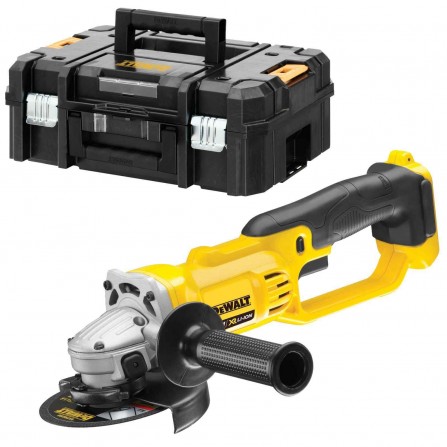 Dewalt akku vinkelsliber DCG412NT-XJ, 18 V, 125 mm + kasse