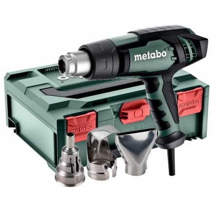 Elektrisk blæser Metabo HGE 23-650 LCD (603065500), 2300 W + kuffert